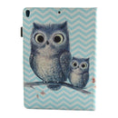 For iPad Pro 10.5 inch Wave Owl pattern Horizontal Flip Leather Protective Case with Holder & Card Slots & Sleep