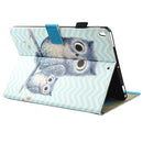 For iPad Pro 10.5 inch Wave Owl pattern Horizontal Flip Leather Protective Case with Holder & Card Slots & Sleep