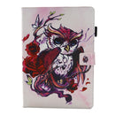 For iPad Pro 10.5 inch Butterfly and Owl pattern Horizontal Flip Leather Protective Case with Holder & Card Slots & Sleep