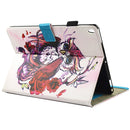 For iPad Pro 10.5 inch Butterfly and Owl pattern Horizontal Flip Leather Protective Case with Holder & Card Slots & Sleep