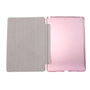For iPad Pro 10.5 inch Silk Texture Horizontal Deformation Flip Leather Case with 4-folding Holder & Sleep / Wake-up(Magenta)