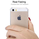 Shock-resistant Transparent TPU Protective Case for iPhone 5 & 5s & SE