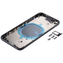Battery Back Cover with Camera Lens Cover & SIM Card Tray & Side keys for iPhone SE 2020