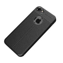For iPhone 5 & 5s & SE TPU Shockproof Protective Back Cover Case (Black)
