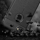 For iPhone 5 & 5s & SE TPU Shockproof Protective Back Cover Case (Black)