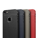 For iPhone 5 & 5s & SE TPU Shockproof Protective Back Cover Case (Black)