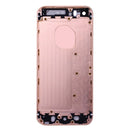 5 in 1 for iPhone SE Original (Back Cover + Card Tray + Volume Control Key + Power Button + Mute Switch Vibrator Key) Full Assembly Housing Cover(Rose Gold)