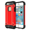 Tough Armor TPU + PC Combination Case for iPhone SE & 5 & 5s(Red)