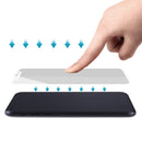 For iPhone X 0.26mm 9H Surface Hardness 3D Explosion-proof Full Screen Carbon Fiber Soft Edges Tempered Glass Screen Film (White)