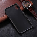 For iPhone X / XS Crocodile Texture Paste Protective Back Cover Case (Silver)