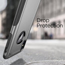 For iPhone X / XS Shockproof Rugged Armor Protective Case(Grey)