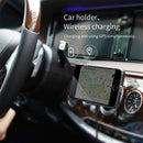 NILLKIN MC027 Car Air Outlet Vent Mount Clamp Holder 10W Fast Charging Qi Magnetic Wireless Charger(Black)