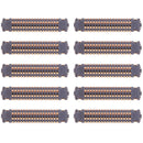 10 PCS Motherboard LCD Display Touch Screen FPC Connector for iPhone X / XS / XS Max