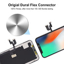 Soft OLED Material LCD Screen and Digitizer Full Assembly for iPhone X(Black)