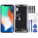 Soft OLED Material LCD Screen and Digitizer Full Assembly for iPhone X(Black)