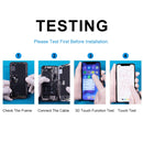Hard OLED Material LCD Screen and Digitizer Full Assembly for iPhone X(Black)