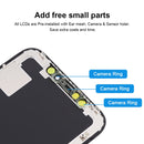 Hard OLED Material LCD Screen and Digitizer Full Assembly for iPhone X(Black)