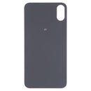 Easy Replacement Big Camera Hole Glass Back Battery Cover for iPhone X / XS(Pink)