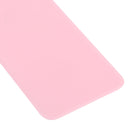 Easy Replacement Big Camera Hole Glass Back Battery Cover for iPhone X / XS(Pink)