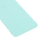 Easy Replacement Big Camera Hole Glass Back Battery Cover for iPhone X / XS(Green)