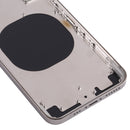 Back Housing Cover with Appearance Imitation of iP13 Pro for iPhone X(Black)