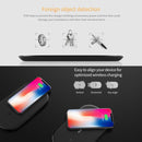 NILLKIN MC031 Gemini Dual Wireless Faster Charger QI Standard Smart Recognition 5/7.5/10W, For iPhone / Samsung / Nokia other QI Standard Smart Phones(Black)