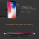 NILLKIN MC031 Gemini Dual Wireless Faster Charger QI Standard Smart Recognition 5/7.5/10W, For iPhone / Samsung / Nokia other QI Standard Smart Phones(Black)