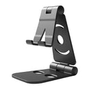 WQ-02 Foldable Creative Lazy Bracket Phone Holder (Black)