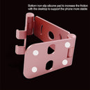 WQ-02 Foldable Creative Lazy Bracket Phone Holder (Pink)