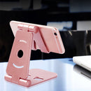 WQ-02 Foldable Creative Lazy Bracket Phone Holder (Blue)