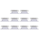 10 PCS Charging Port Connector for iPhone X(Grey)