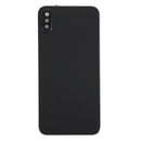 Back Cover with Adhesive for iPhone X(Black)