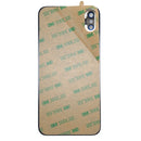 Back Cover with Adhesive for iPhone X(Silver)