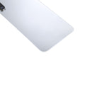 Back Cover with Adhesive for iPhone X(Silver)