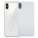 Back Cover with Adhesive for iPhone X(White)