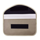 Universal Signal Blocker Oxford Cloth Shield Case Pouch Bag, Size: 20*10cm, For iPhone X & 8 Plus & 8 ,Samsung S8 and Other Mobile Phones Below 5.8 inch(Khaki)