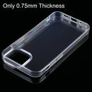 0.75mm Ultra-thin Transparent TPU Soft Protective Case For iPhone 13