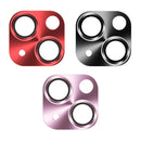 TOTUDESIGN AB-160 Armor Series Aluminum Alloy + Tempered Glass Integrated Lens Film for iPhone 13 / 13 mini (Red)