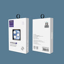 TOTUDESIGN AB-160 Armor Series Aluminum Alloy + Tempered Glass Integrated Lens Film for iPhone 13 / 13 mini (Black)