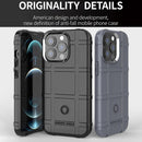 For iPhone 13 Pro Rugged Shield Full Coverage Shockproof TPU Case (Black)