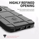 For iPhone 13 Pro Rugged Shield Full Coverage Shockproof TPU Case (Black)