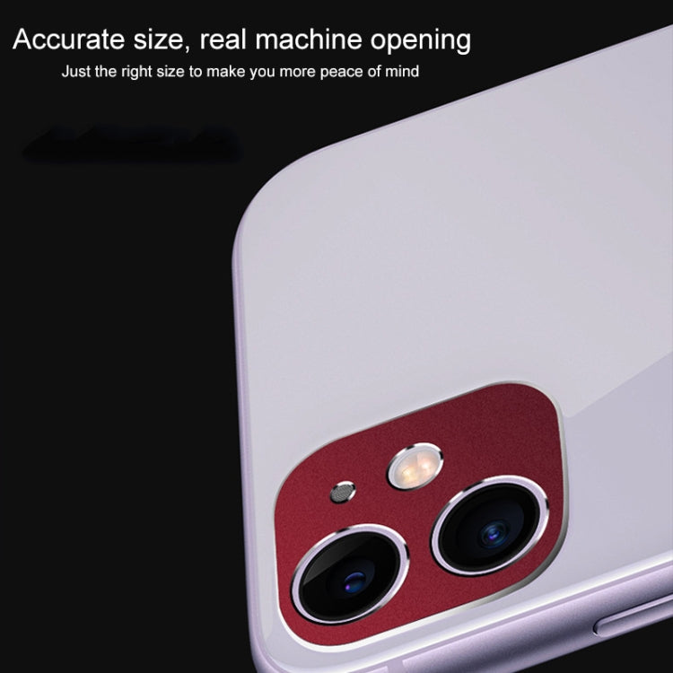 Rear Camera Lens Protection Ring Cover for iPhone 11 (Silver)