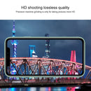 Rear Camera Lens Protection Ring Cover + Rear Camera Lens Protective Film Set for iPhone 11 (Black)