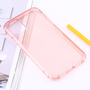 Shockproof Thick Transparent TPU Protective Case for iPhone 11 (Pink)