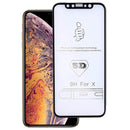 9H Plasma Oiling Full Screen Tempered Glass Film iPhone XS Max (Black)