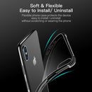 ROCK Fence S Series Slim TPU Protective Case for iPhone XS Max (Transparent)