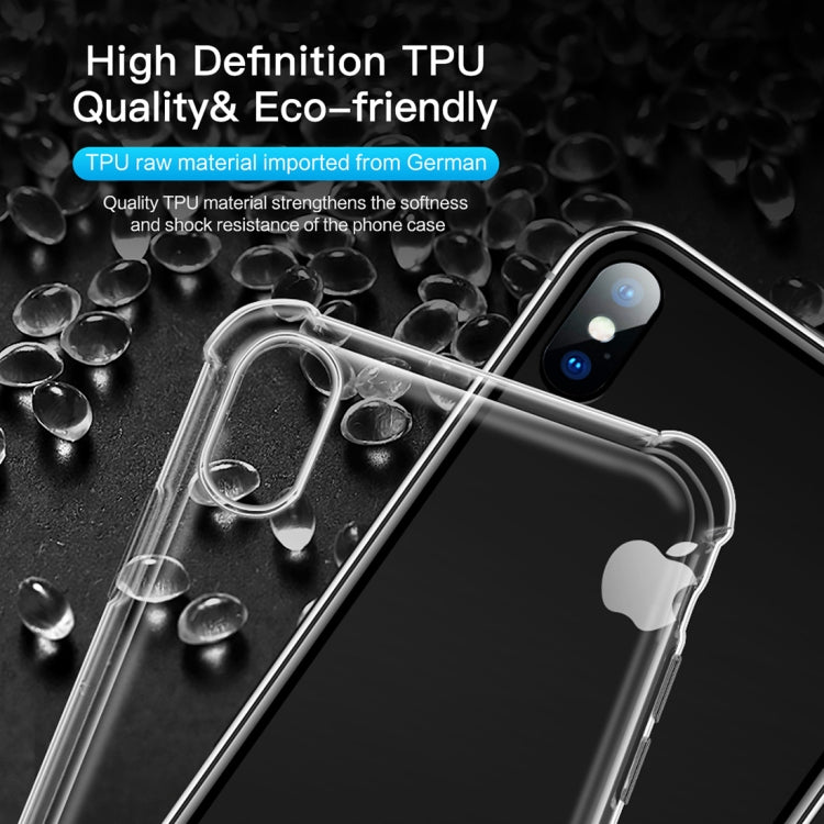 ROCK Fence S Series Slim TPU Protective Case for iPhone XS Max (Transparent)