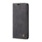 CaseMe-013 Multifunctional Retro Frosted Horizontal Flip Leather Case for iPhone XS Max, with Card Slot & Holder & Wallet(Black)