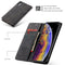 CaseMe-013 Multifunctional Retro Frosted Horizontal Flip Leather Case for iPhone XS Max, with Card Slot & Holder & Wallet(Black)