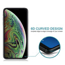 9H 6D Anti-peep Tempered Glass Film for iPhone XS Max